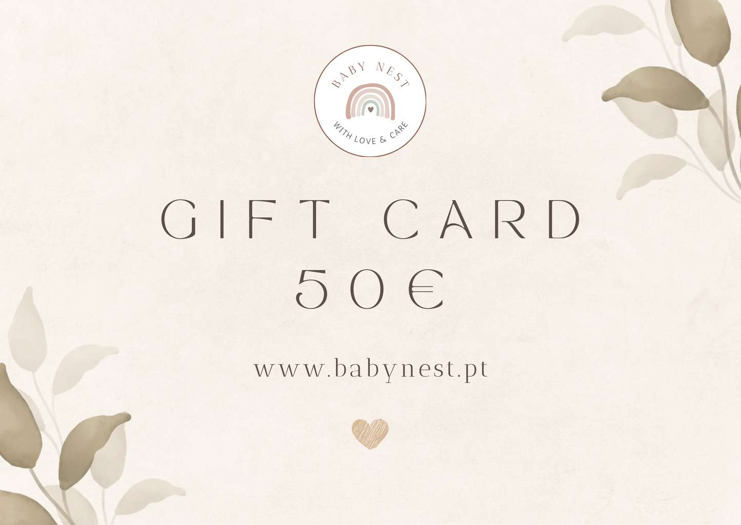 Baby Nest Gift Card