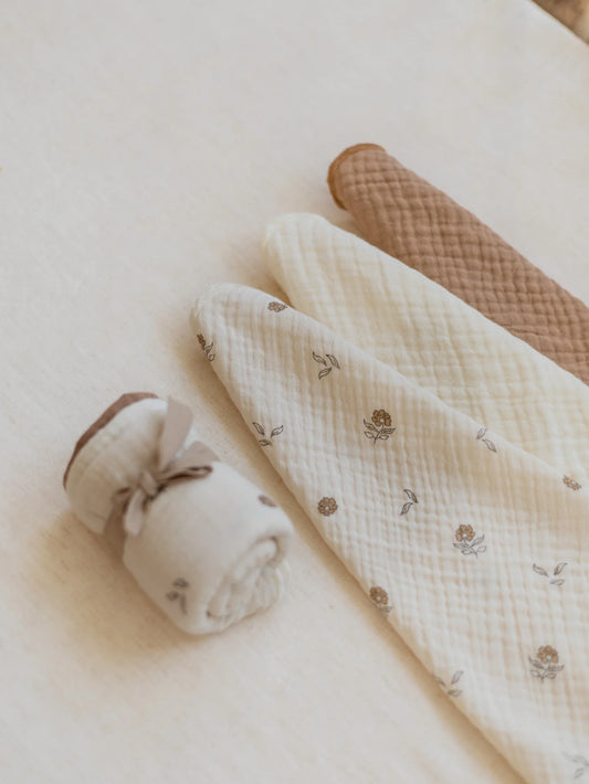 Mini muslins for babies Tiny Flowers (Coming soon)