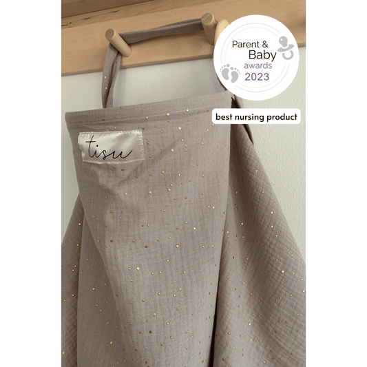 TISU é um avental de amamentação criado para criar uma atmosfera confortável para mamã e bebé, quando as mamãs sentem essa necessidade.