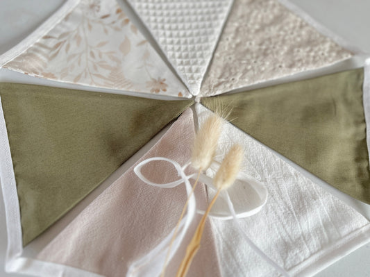 Decorative pennants for baby's room