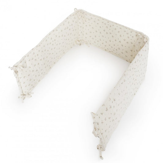 Contorno de Berço em Algodão Orgânico Roseberry – Ajustável 60 e 70 cm