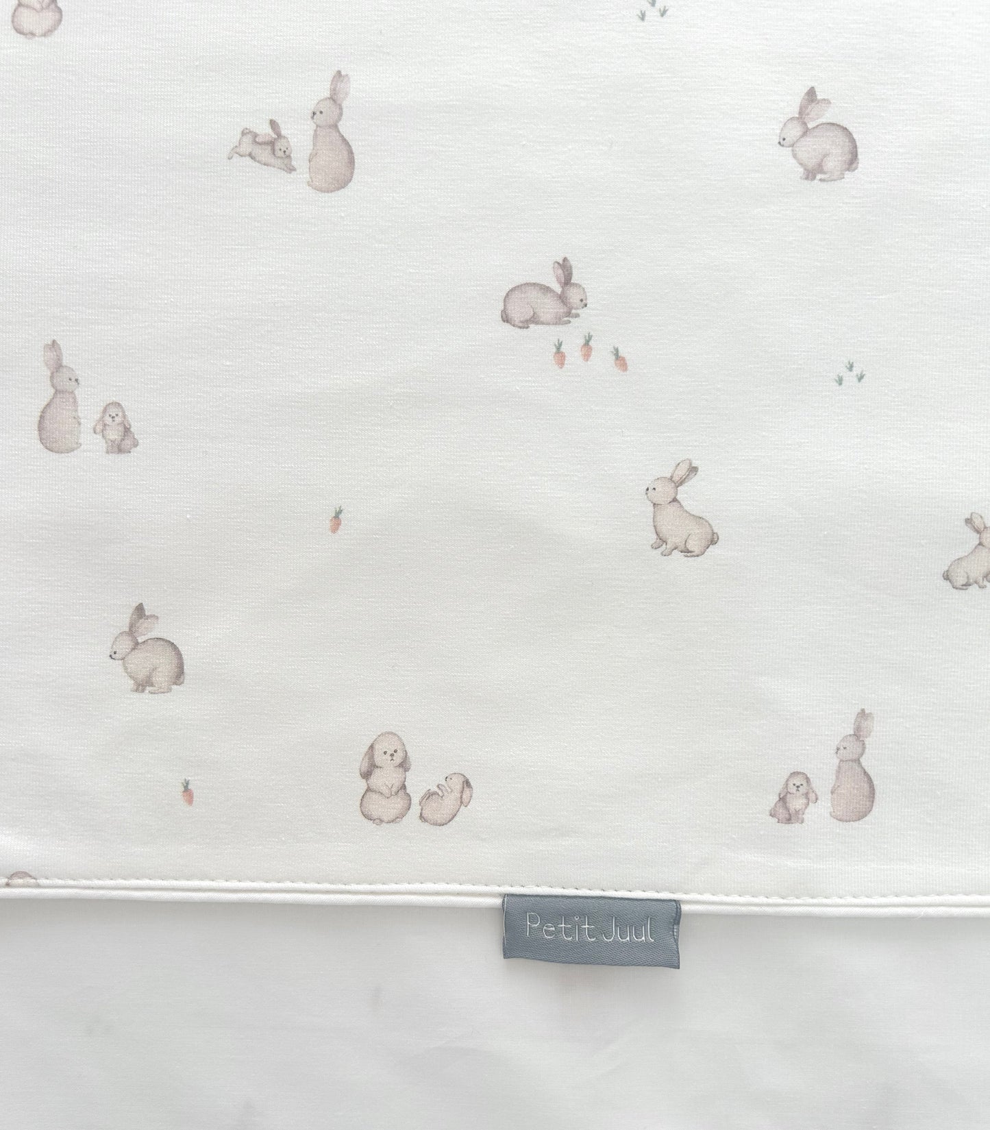 Conjunto de Lençóis para Berço em Algodão Suave Little Bunnies