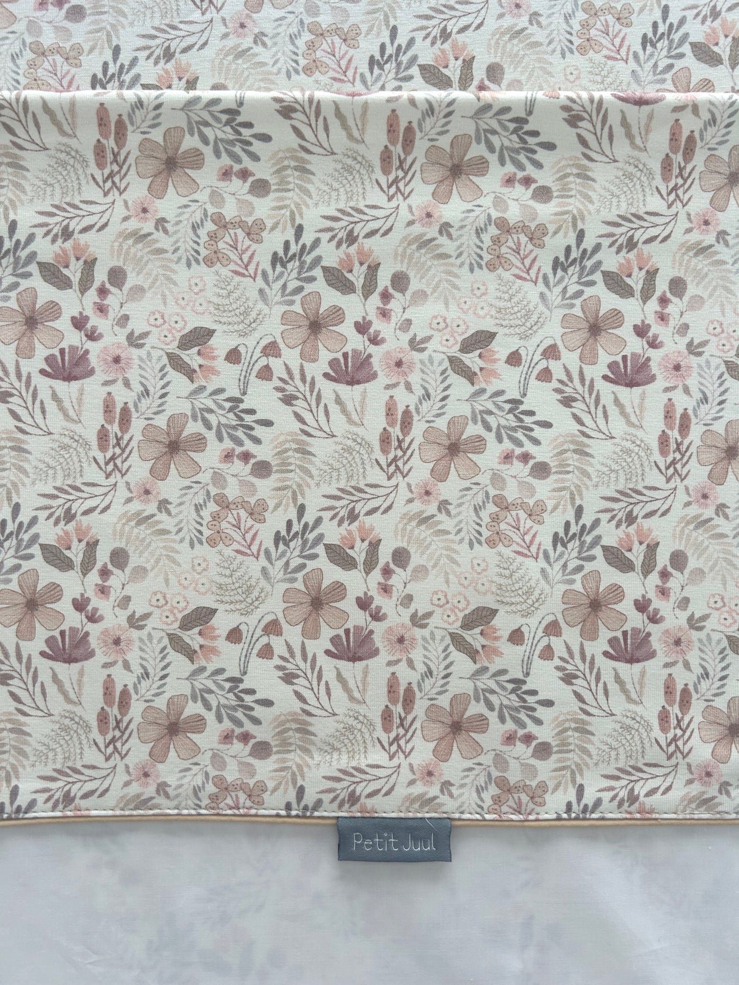 Conjunto de Lençóis para Berço em Algodão Suave Flowers