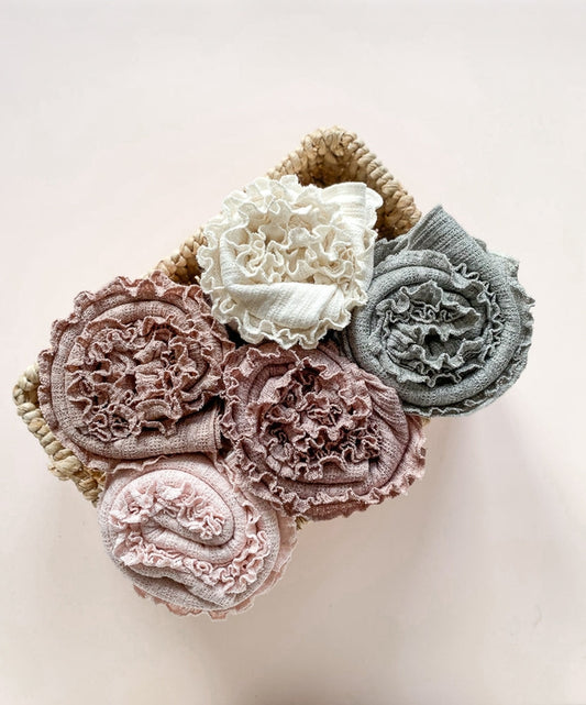 Mantinha em malha de Algodão para Bebé - uma mantinha de alta qualidade, em tons neutros.