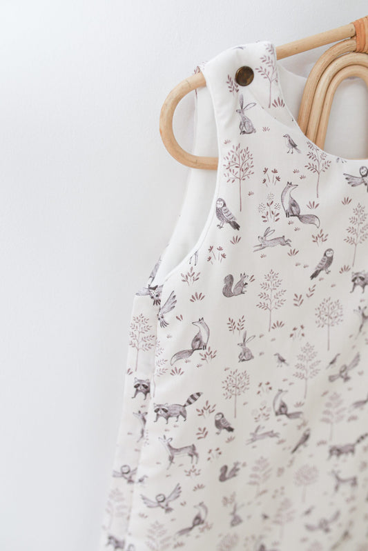 Forest baby sleeping bag