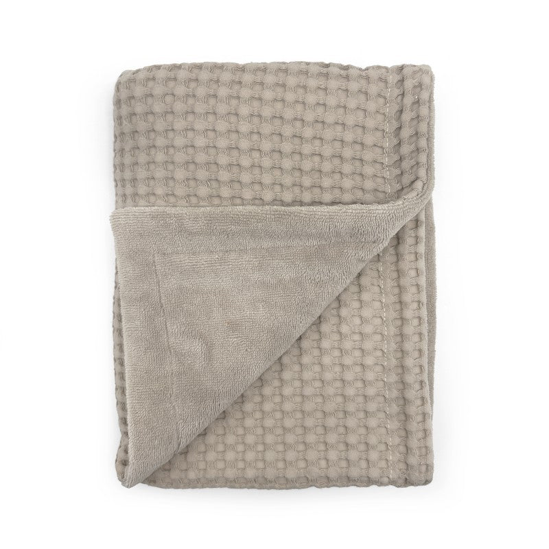 Baby Blanket Gofre Latte double-sided — comfort and softness