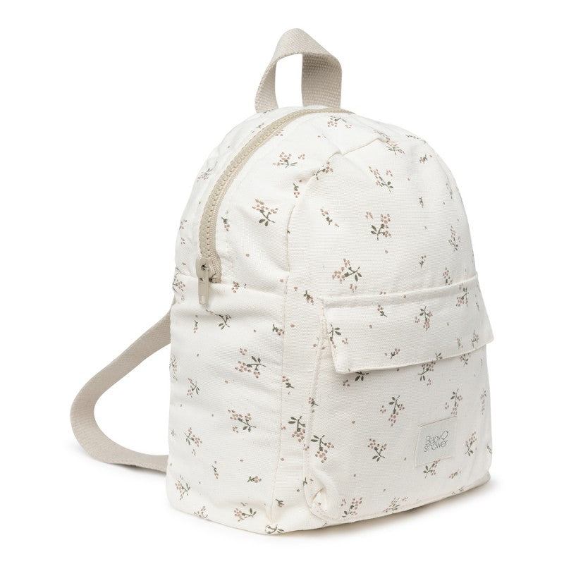 Toddler Mini Backpack in Organic Cotton Roseberry