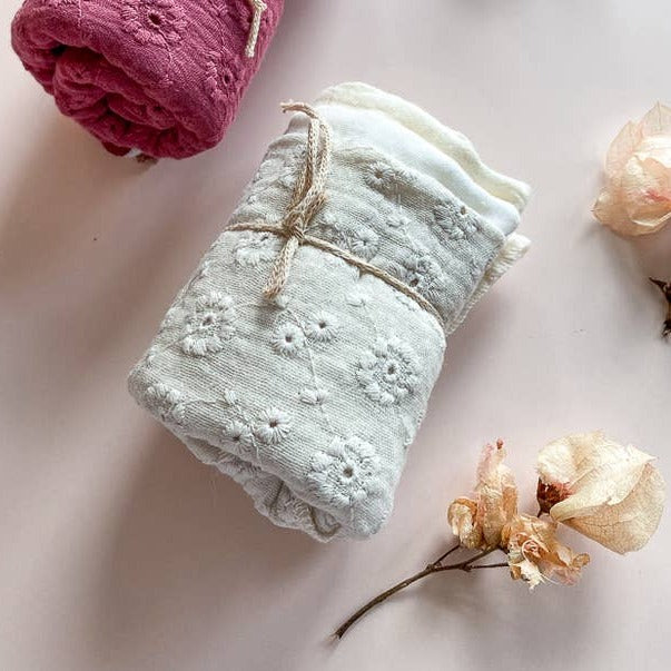 Muslin diapers Raw