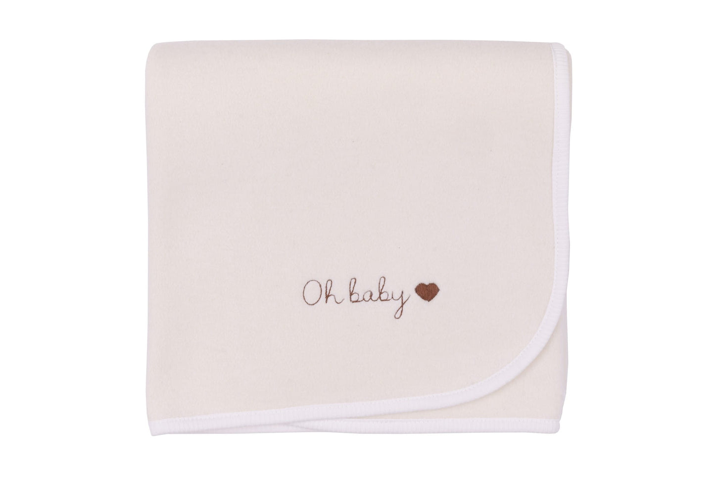 Cream Melange Organic Cotton Blanket (-10%)