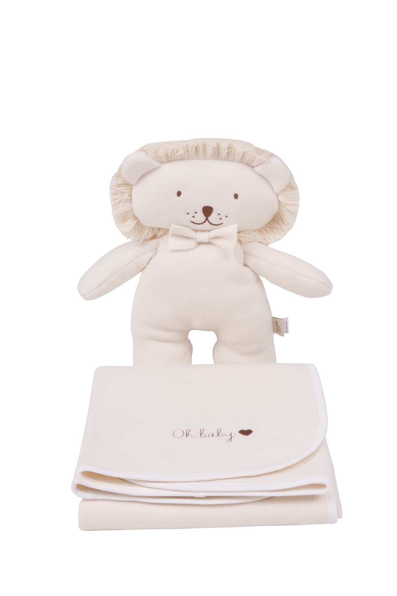 Cream Melange Organic Cotton Blanket (-10%)