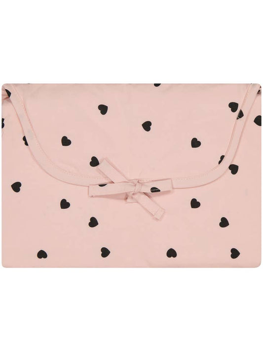 Portable changing mat pink hearts (-40%)