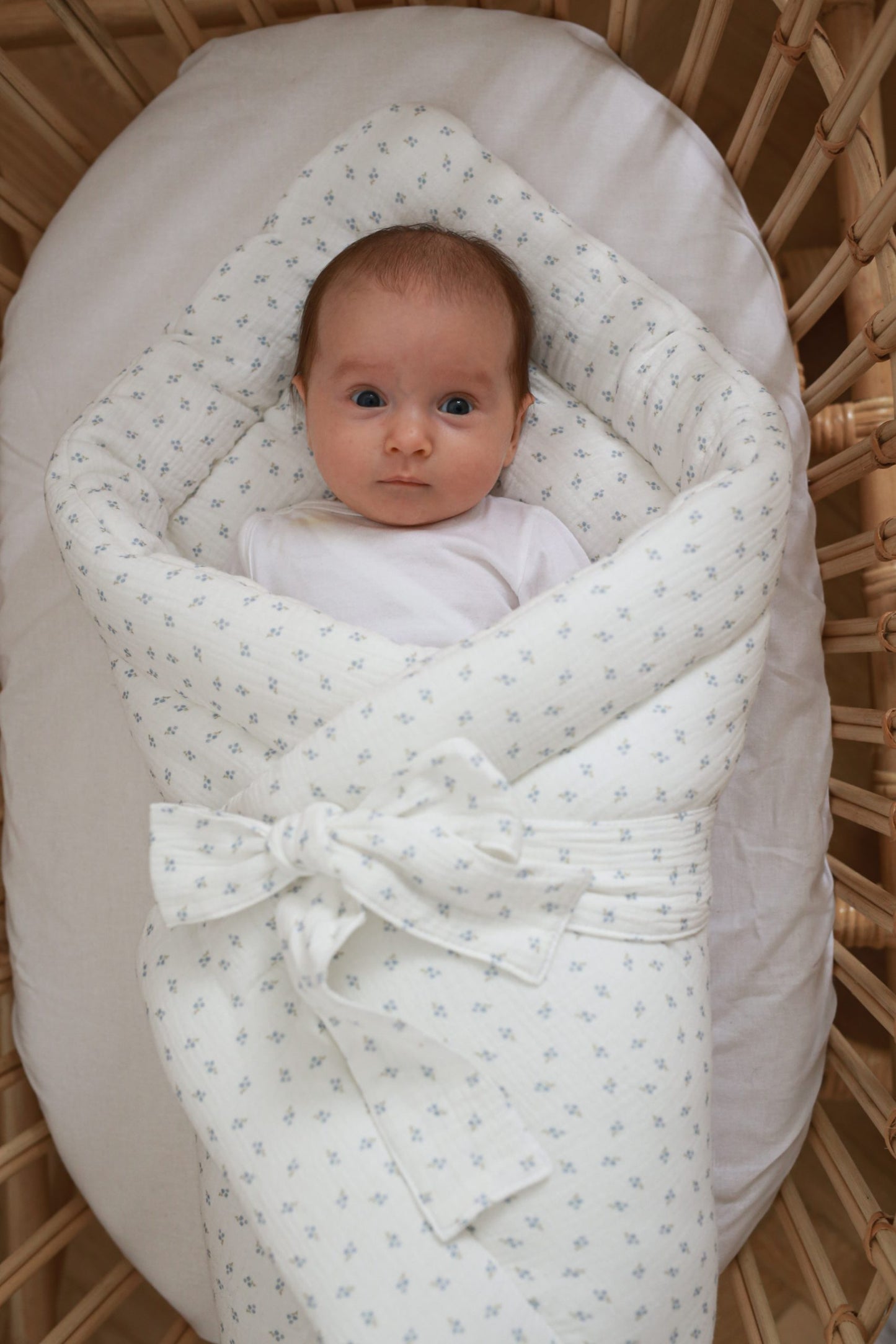 Baby wrap blue berries