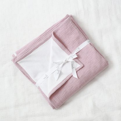 Swaddle de musselina bordado