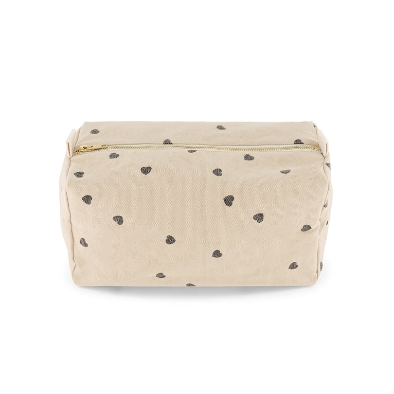 Beige Hearts Maternity Bag 