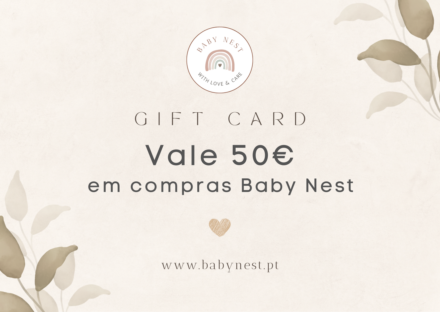 Baby Nest Gift Card