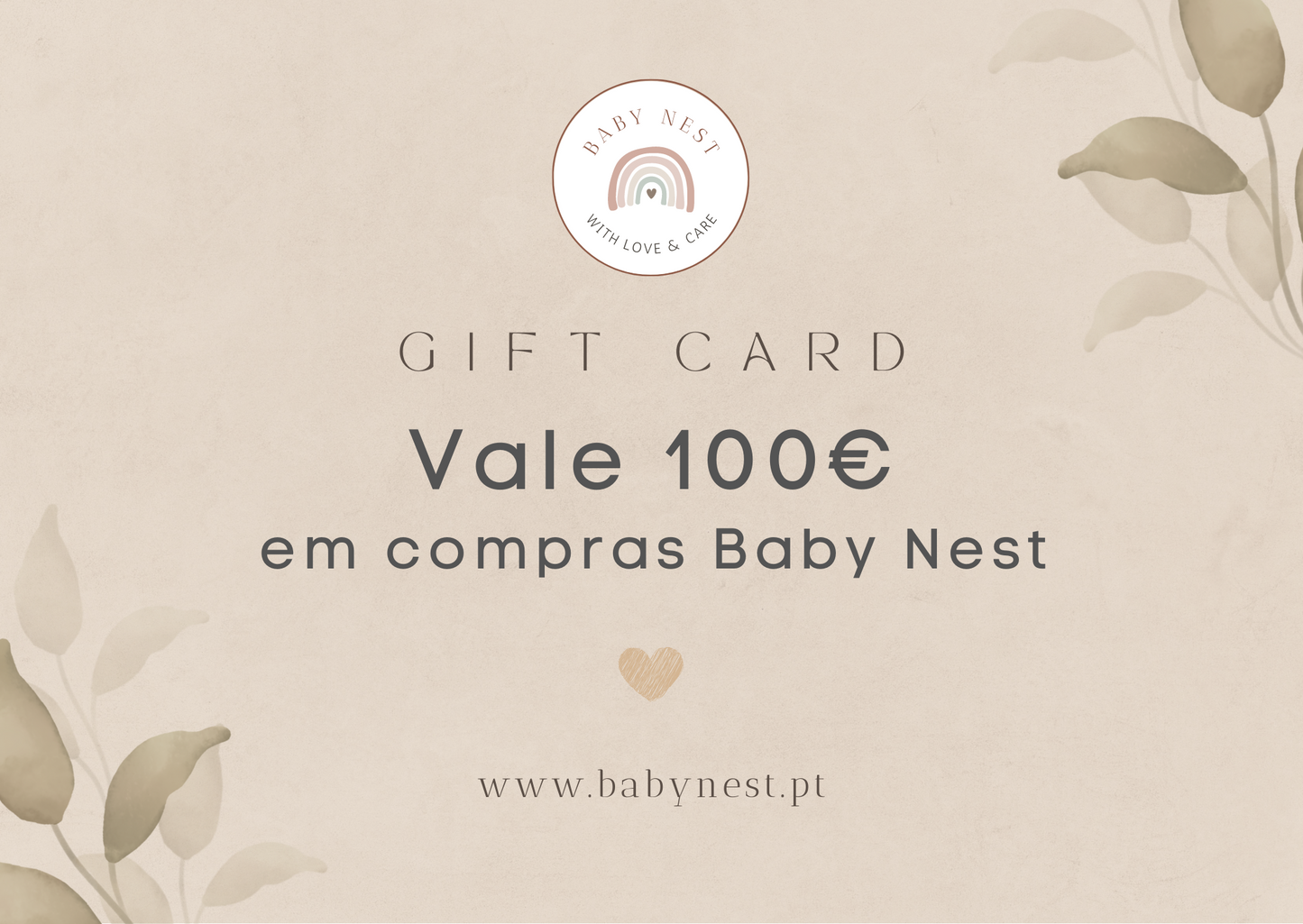 Baby Nest Gift Card
