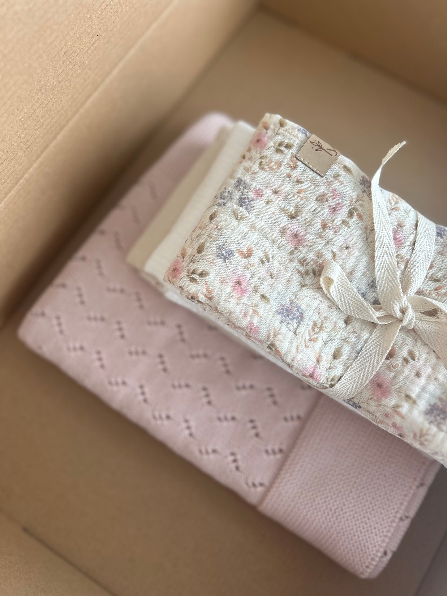 Conjunto de 3 Fraldinhas de Musselina em Algodão Meadow