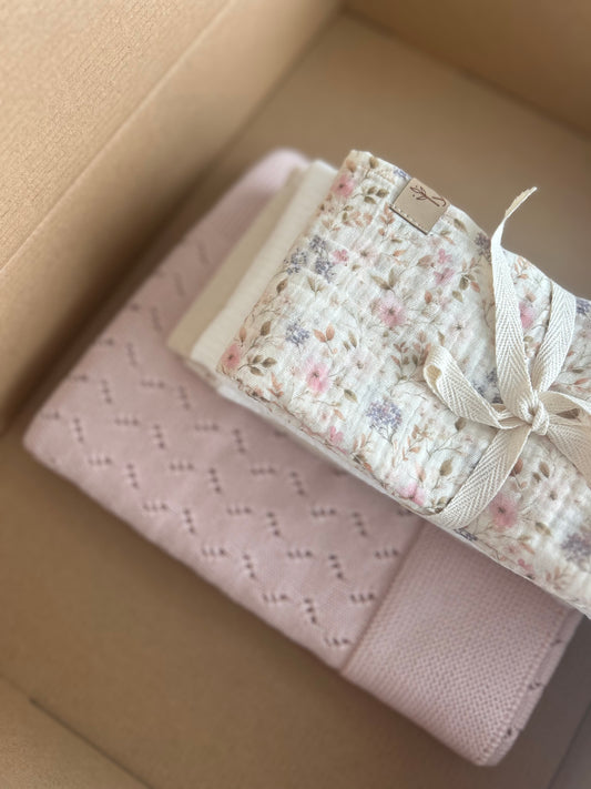 Conjunto de 3 Fraldinhas de Musselina em Algodão Meadow