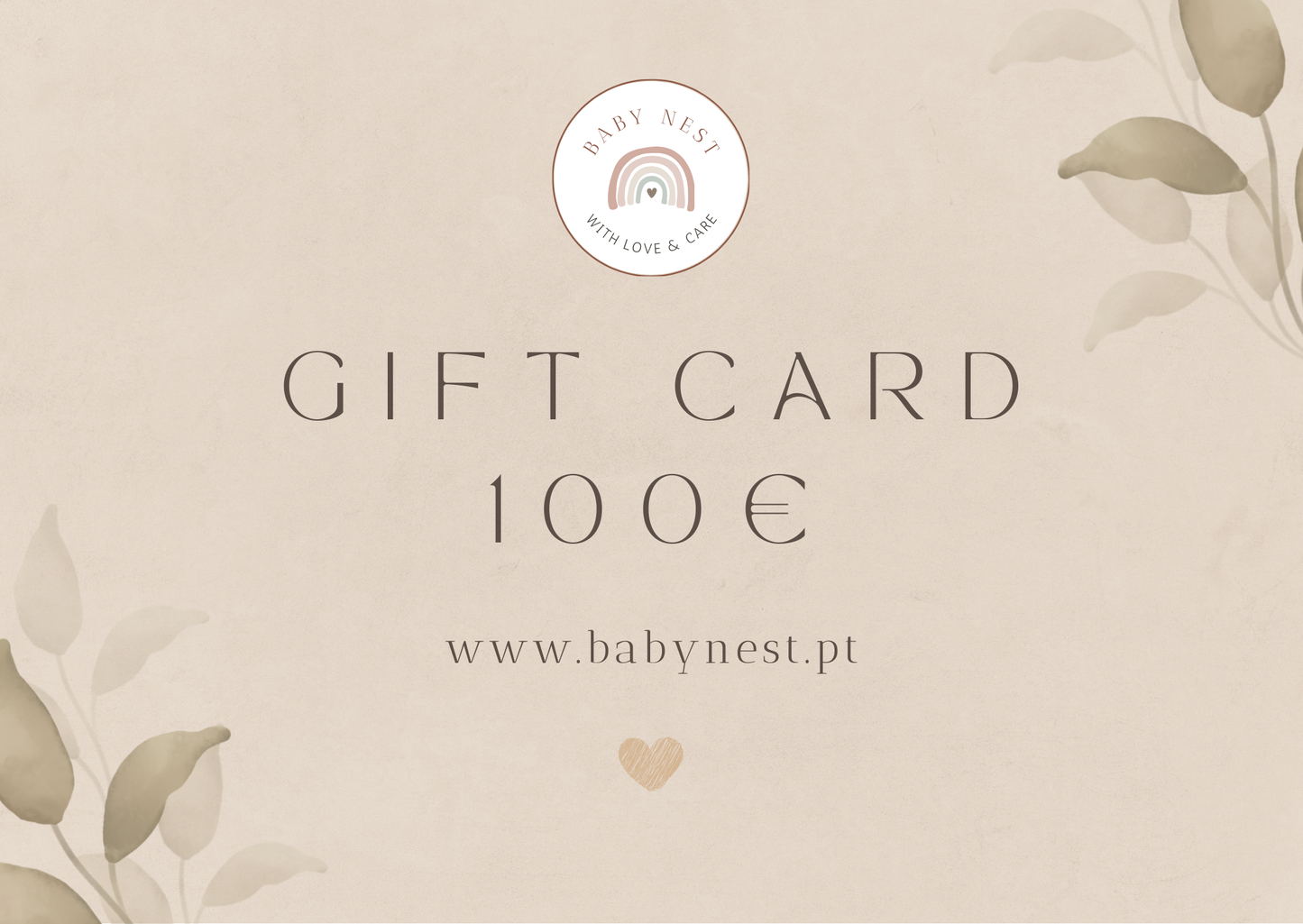 Baby Nest Gift Card