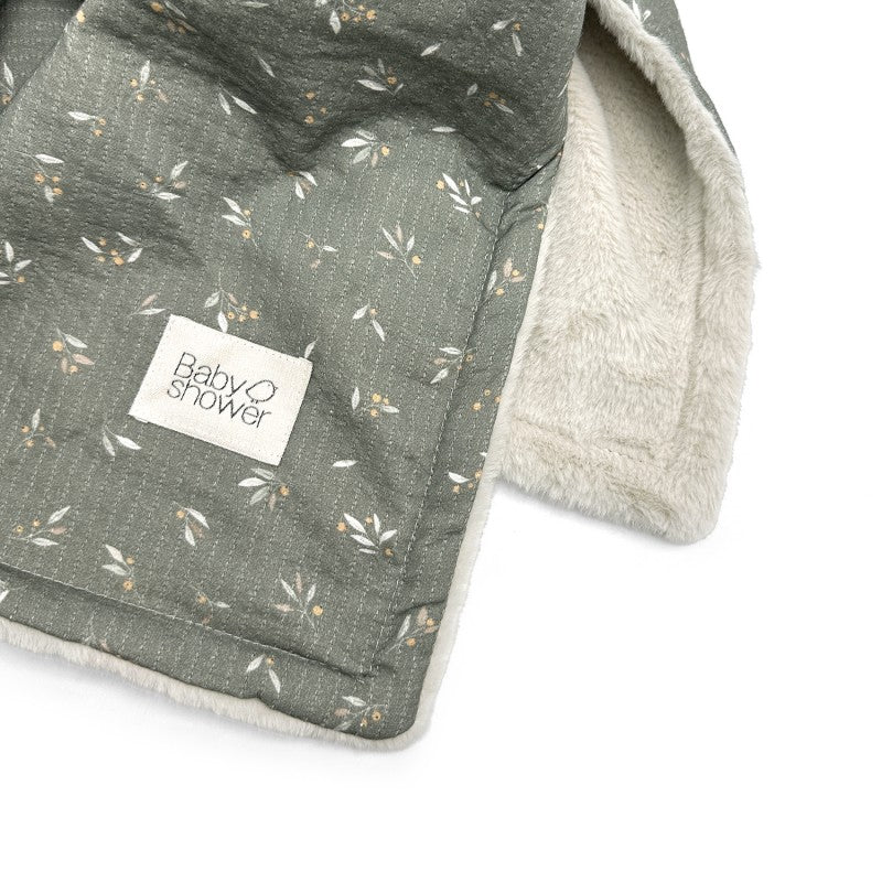 Baby fleece blanket Vichy Caramel 