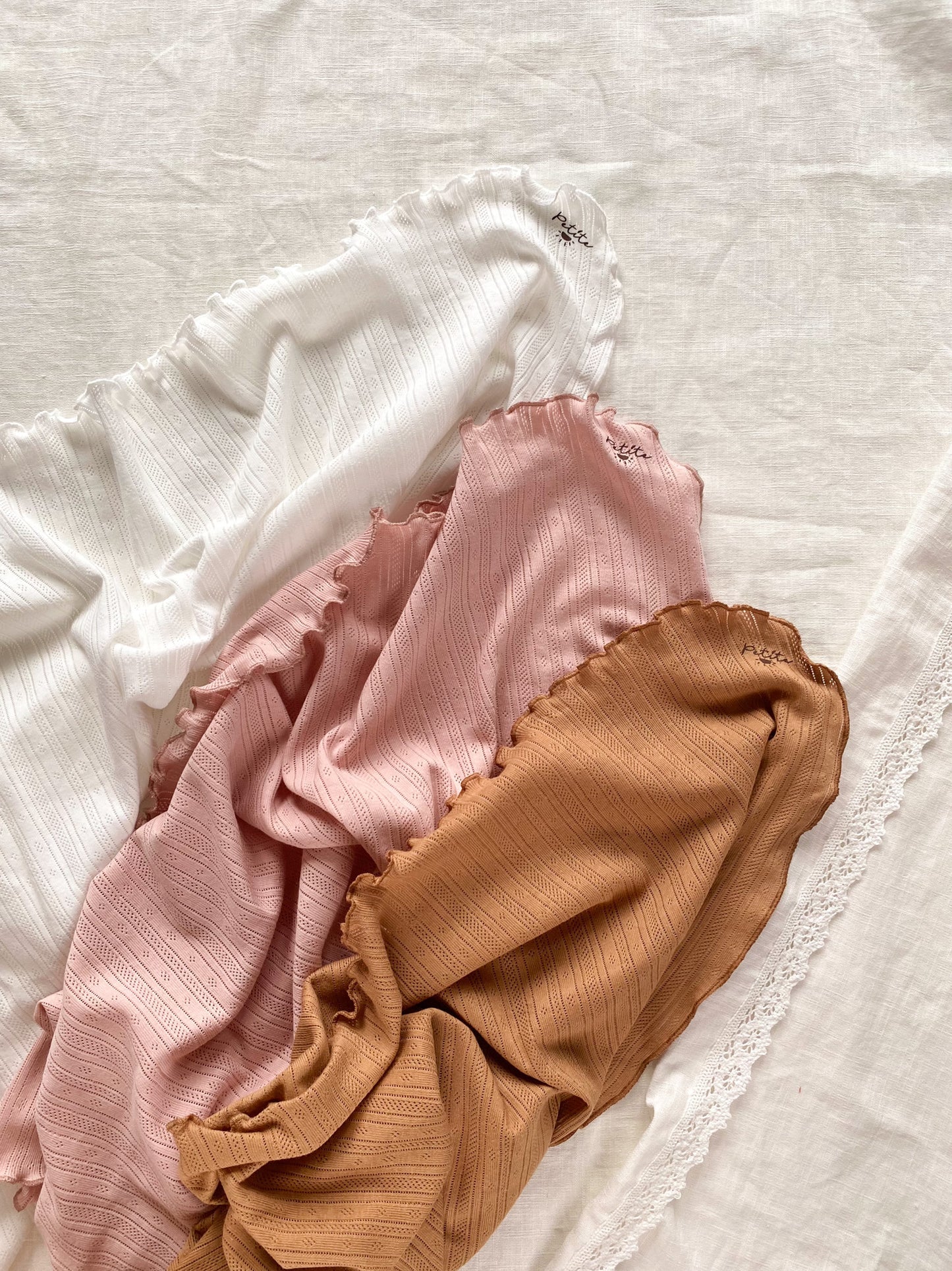 Pointoille cotton blanket (-20%)