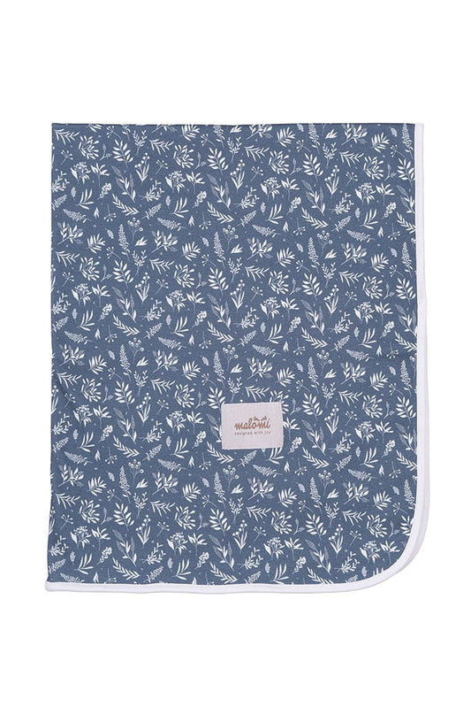 Natural blue organic blanket (-50%)