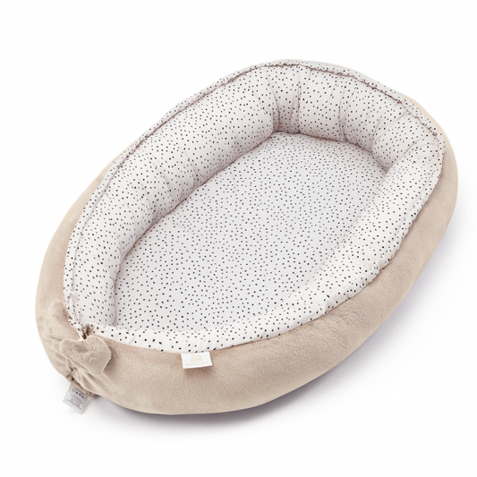 Ninho de bebé Bamboo Premium - Stones beige (-30%)