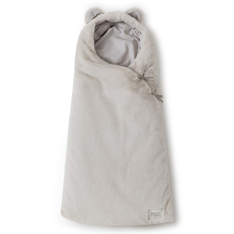 Baby Sleeping Bag Teddy Ivory Powder 