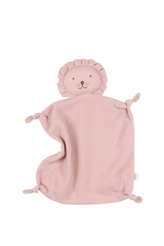 Doudou Leão Rosa