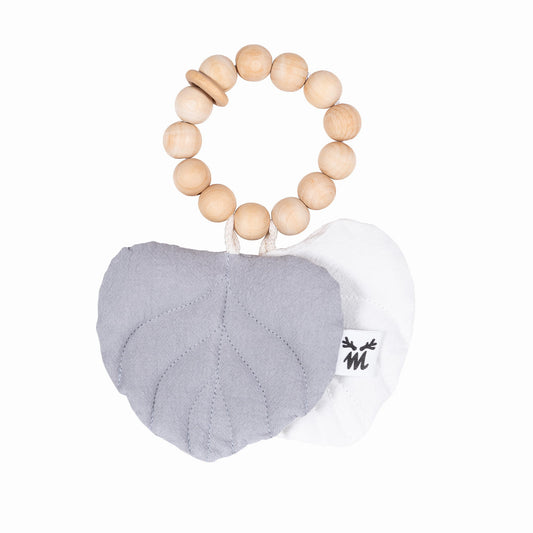 Gray Leaves Teether